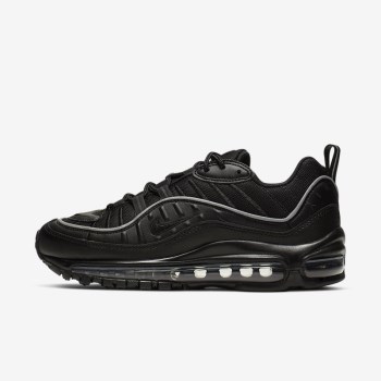 Nike Air Max 98 - Női Utcai Cipő - Fekete/Fekete